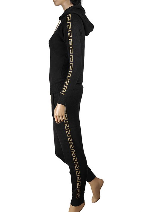 versace womens tracksuit|versace couture jumpsuit.